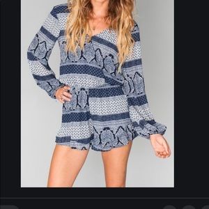 Show your MuMu Rocky romper M blue